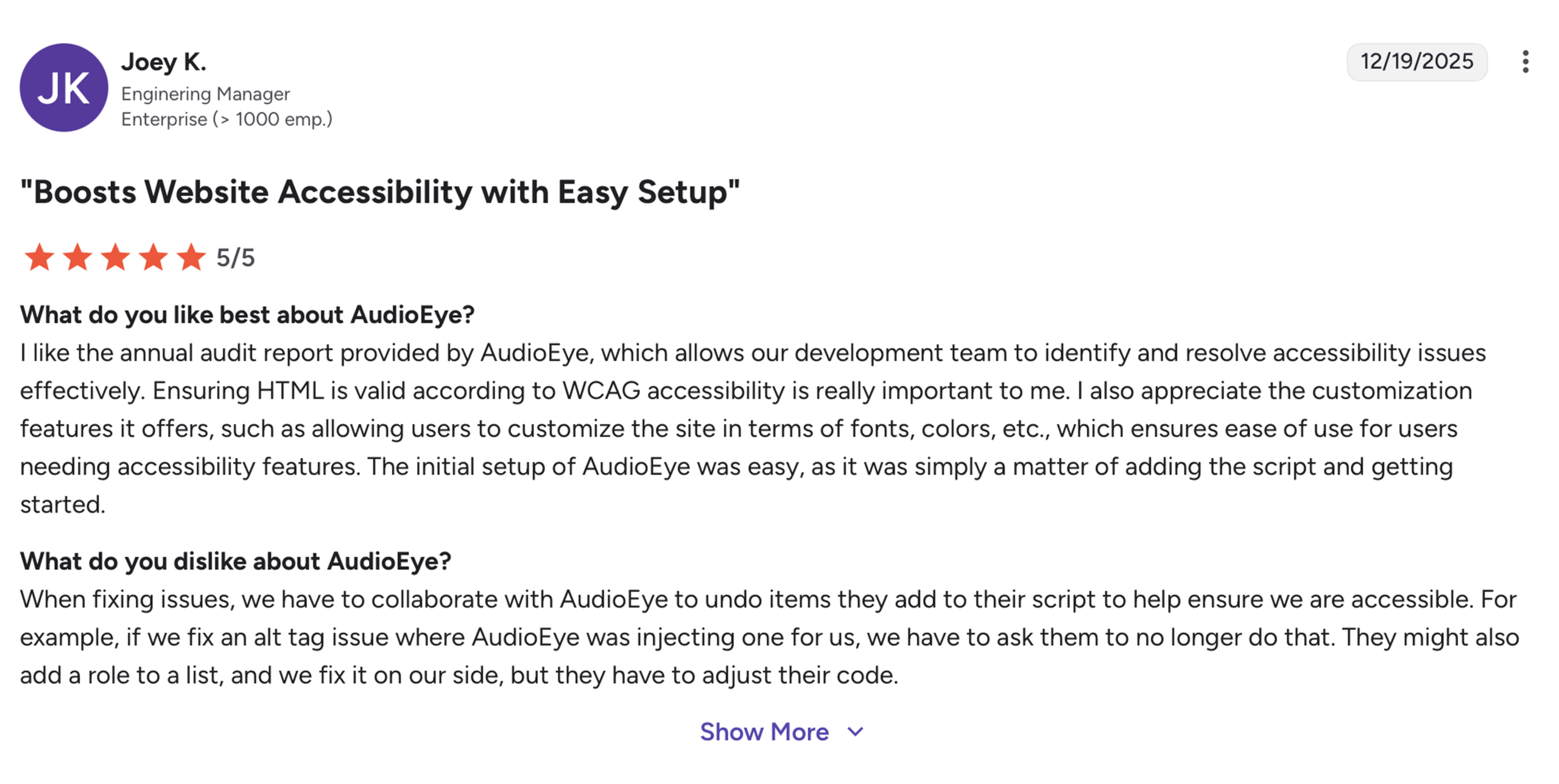 AudioEye Review