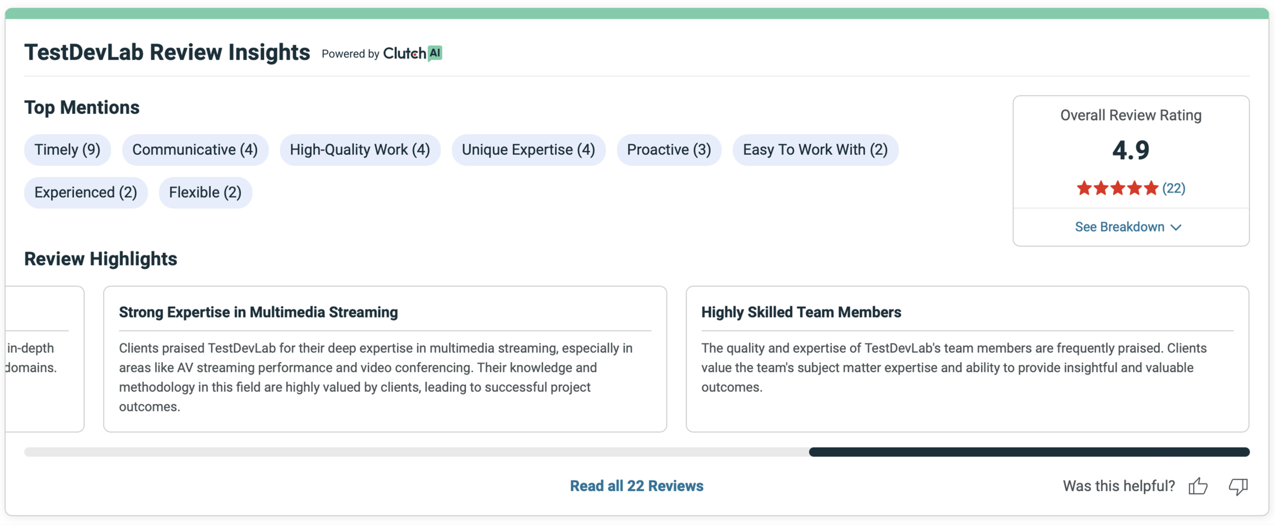 TestDevLab Rating