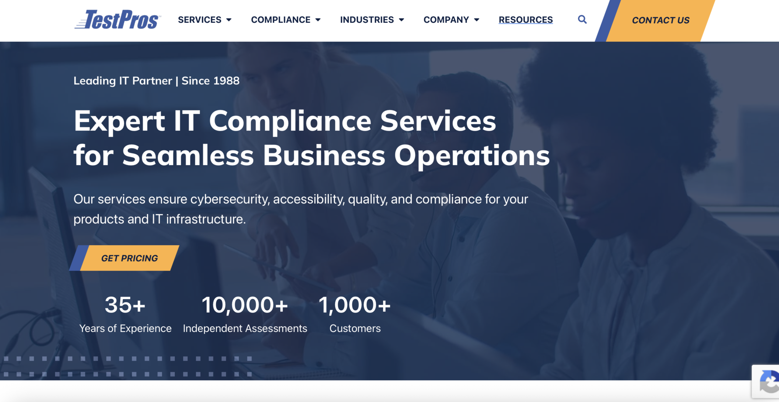 TestPros Website